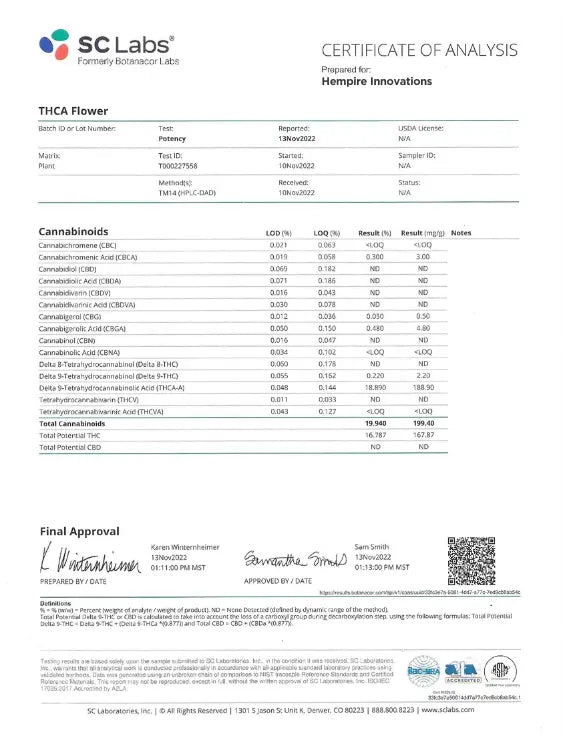 Northern Lights THCA Preroll THCA Delivery Wilmington NC Hempire