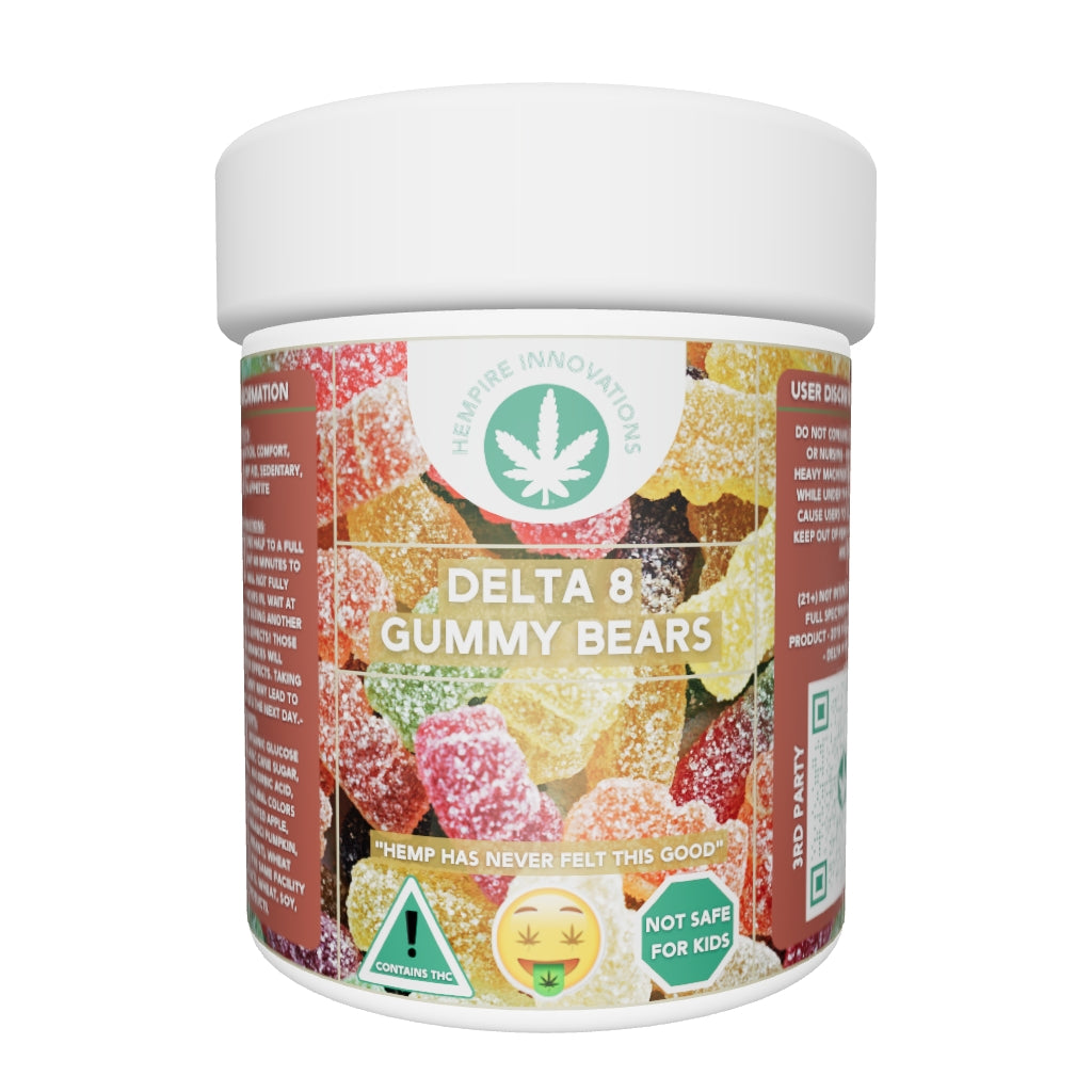 Delta 8 Gummy Bears - Boro Hemp Co