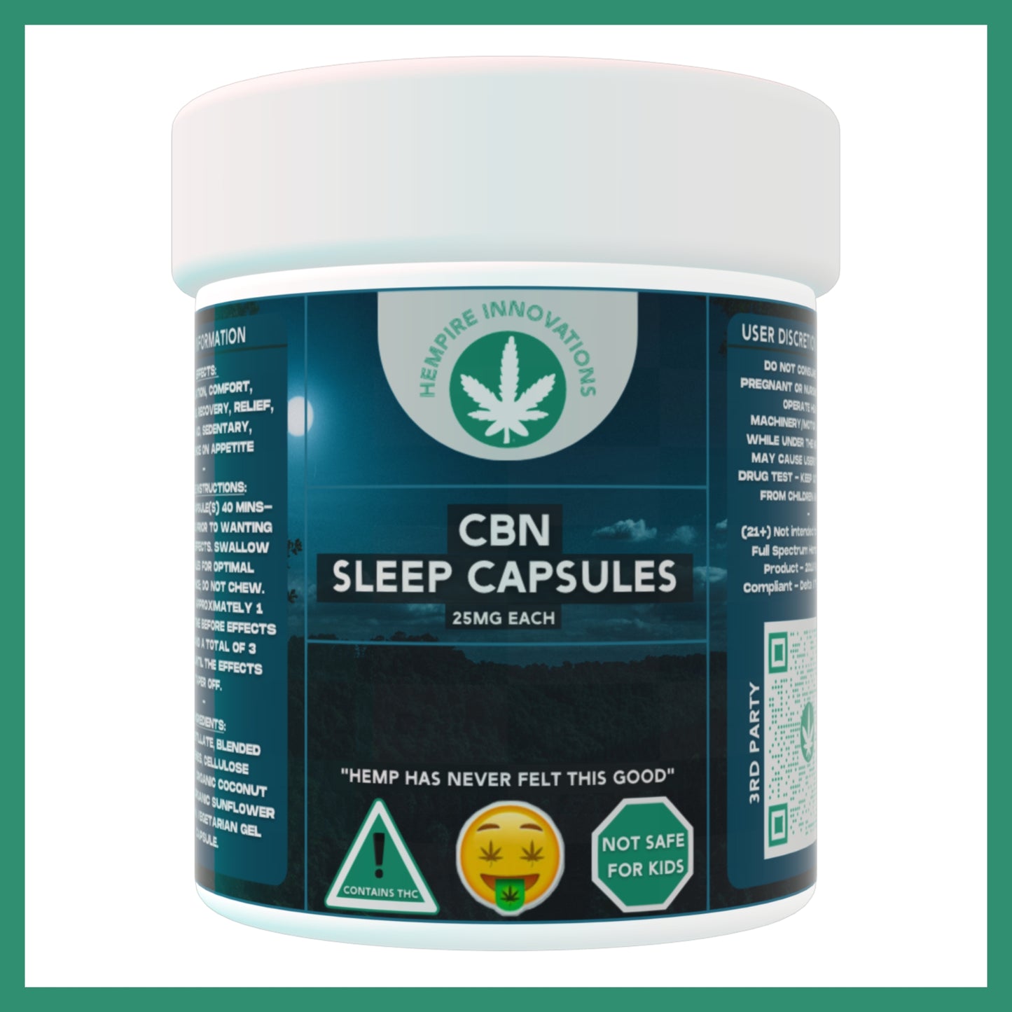 
                  
                    CBN Sleep Capsules
                  
                