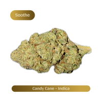 Candy Cane Indica THCa Flower - THC-A Hemp Buds