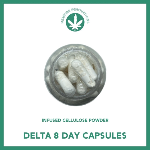 
                  
                    Delta 8 Day Capsules
                  
                