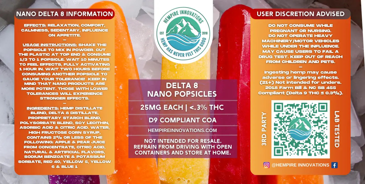 Paletas Delta 8