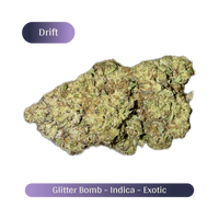 Glitter Bomb Indica Exotic THCa Flower - THC-A Hemp Buds