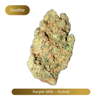 Purple Milk Hybrid Top Shelf Exotic THCa Flower - THC-A Hemp Buds