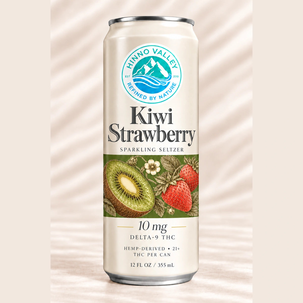 Kiwi Strawberry THC Seltzer | 10mg Delta-9
