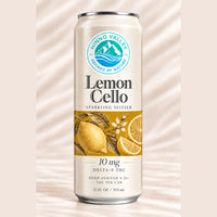 Lemon Cello THC Seltzer | 10mg & 30mg Delta-9