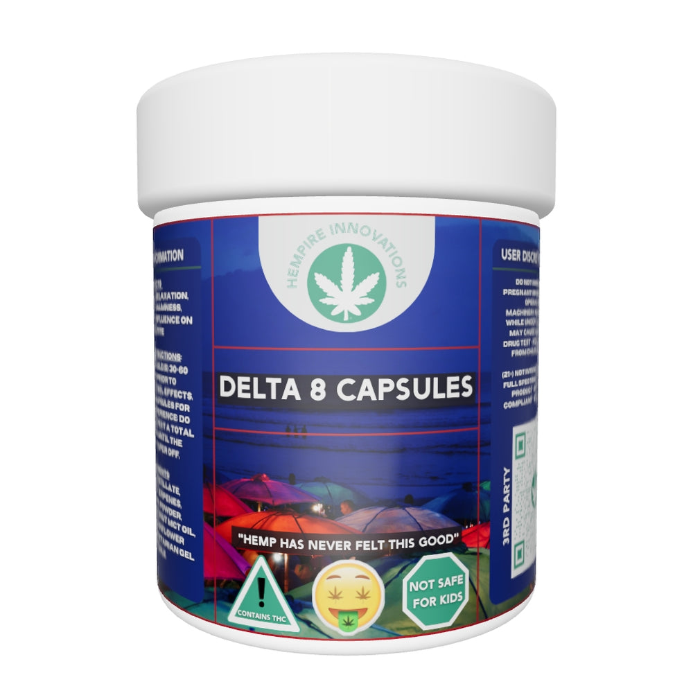 
                  
                    Load 3D model into Gallery viewer, Delta 8 Capsules
                  
                