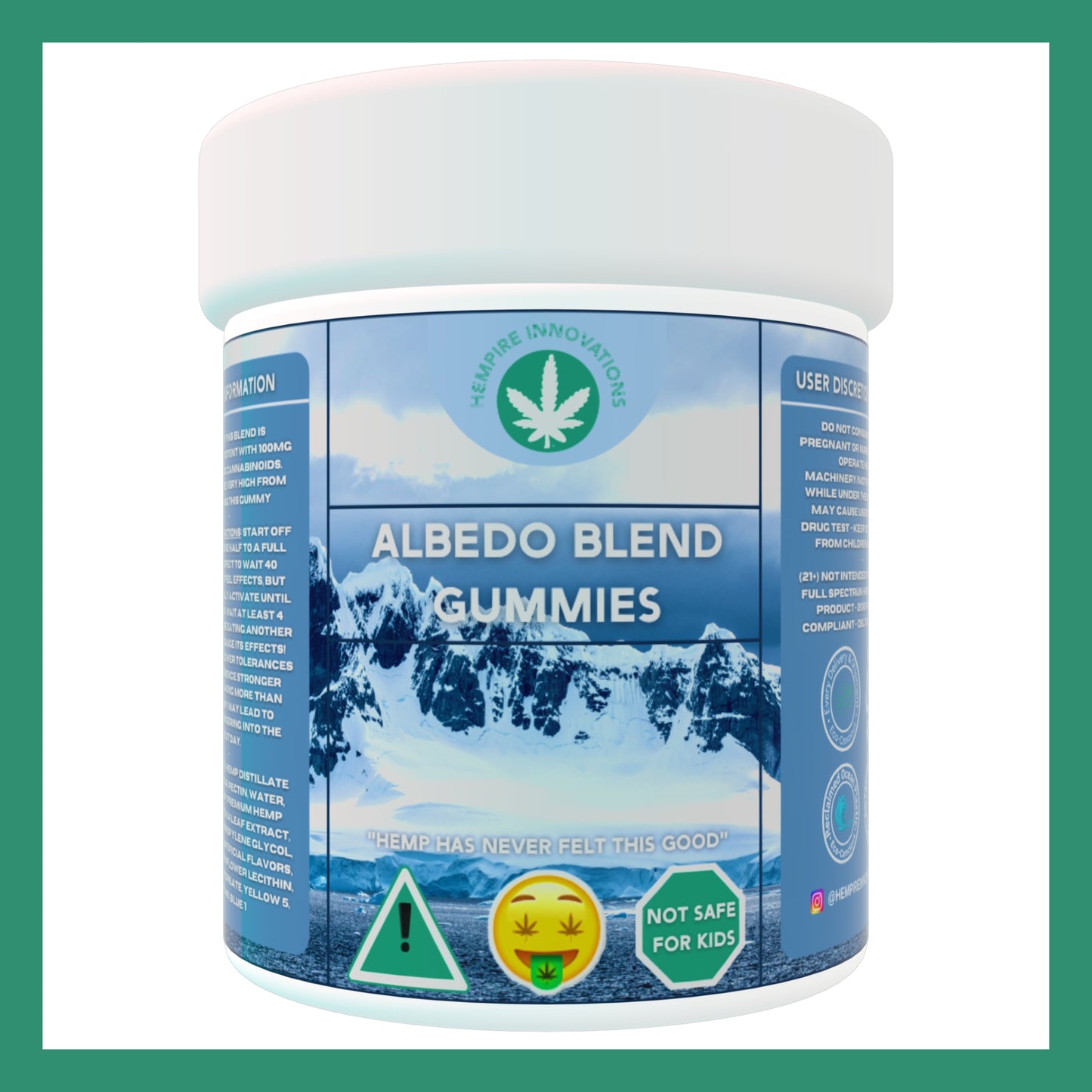 
                  
                    Albedo Blend THC Gummies | Jar Image
                  
                