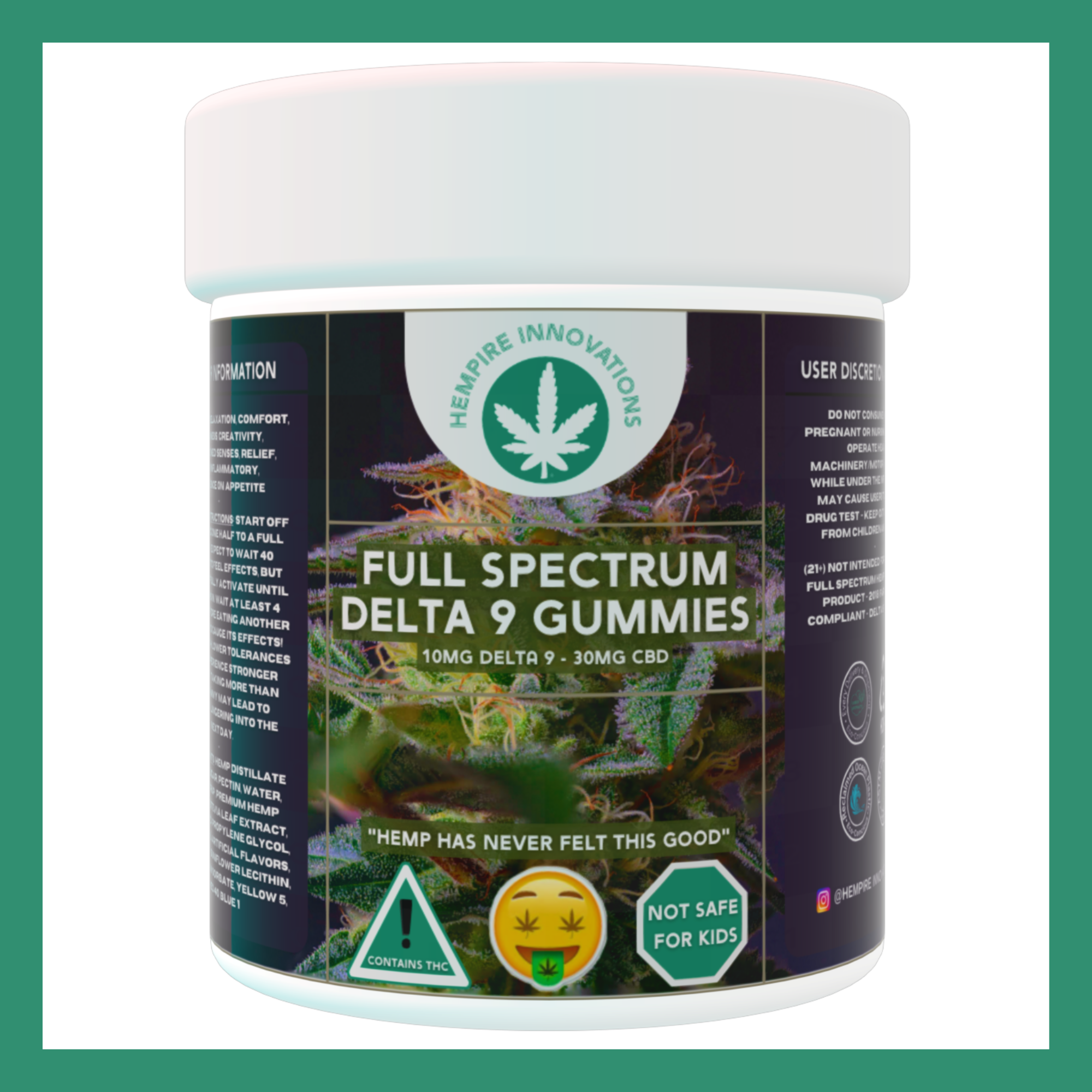 Delta 9 THC Gummies Delta THC Indica Delivery Wilmington NC