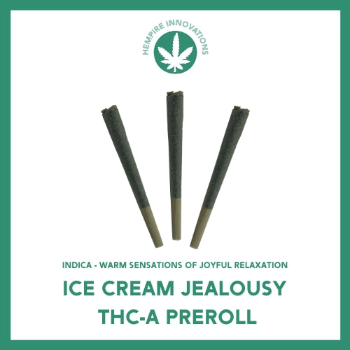 
                  
                    THCA Preroll | Ice Cream Jealousy | Product Photo
                  
                